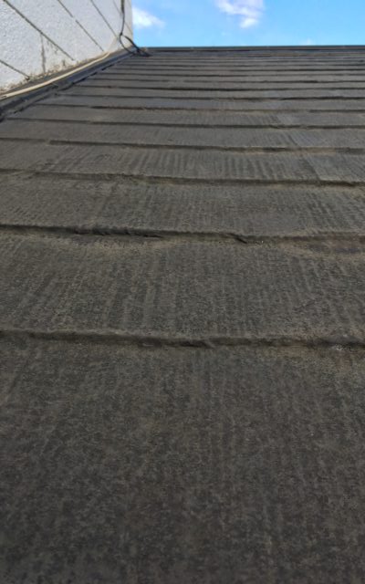 千葉県習志野市にて屋根塗装工事、洗浄作業！