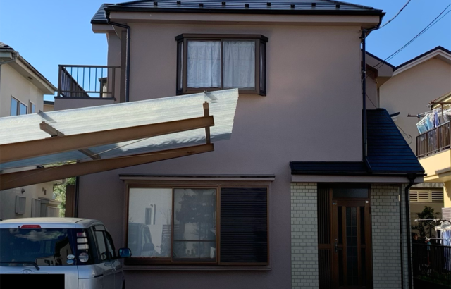 千葉県千葉市緑区　外壁塗装　屋根塗装　付帯部塗装　プレミアムシリコン