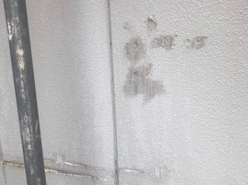 千葉県千葉市にて外壁塗装用の補修作業！