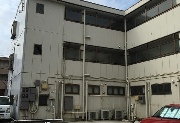 千葉県千葉市美浜区　外壁塗装　集合住宅　現場調査　シーリング(コーキング)の劣化