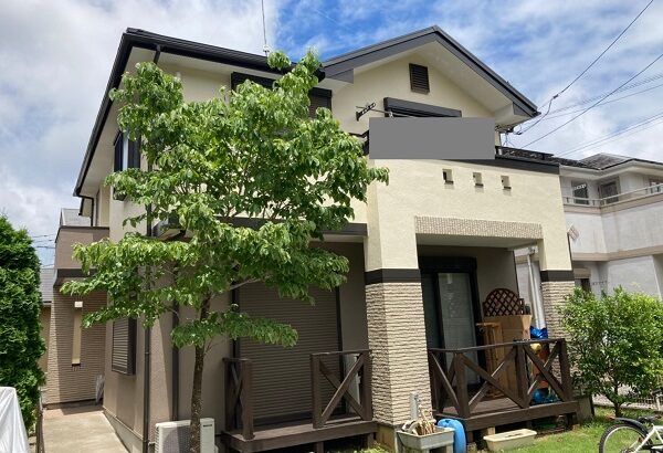 千葉県成田市　H様邸　屋根重ね葺き工事　外壁塗装　付帯部塗装