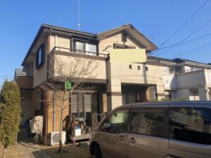 千葉県成田市　H様邸　屋根重ね葺き工事　外壁塗装　施工前の様子　屋根のメンテナンス方法とは