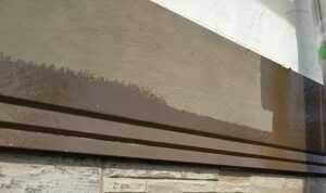 千葉県八千代市　Y様邸　屋根塗装・外壁塗装　幕板塗装 (1)