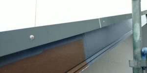 千葉県八千代市　Y様邸　屋根塗装・外壁塗装　破風板の塗装 (1)