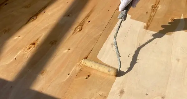 千葉県四街道市 K様邸 屋根塗装 外壁塗装 防水工事 下地処理 プライマー塗布 千葉県千葉市 外壁塗装 屋根塗装 株 四葉建装