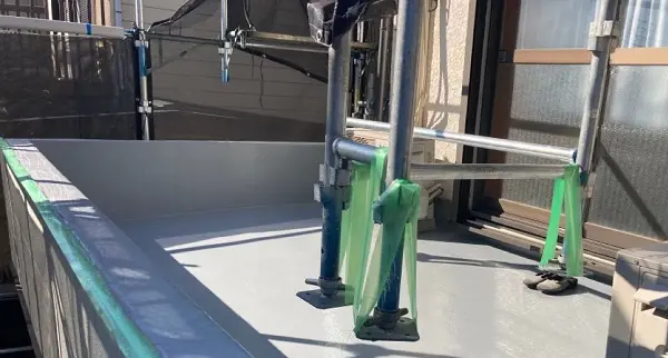 千葉県四街道市 K様邸 屋根塗装 外壁塗装 防水工事 ガラスマット敷き 完成 千葉県千葉市 外壁塗装 屋根塗装 株 四葉建装