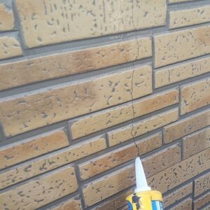 千葉県千葉市若葉区　Y様邸　屋根カバー工法・外壁塗装　ひび割れ(クラック)補修 (2)