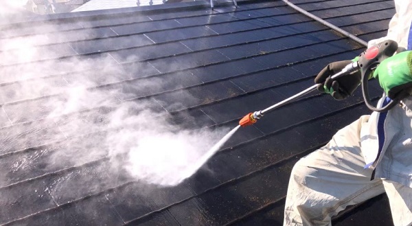 千葉県八千代市　屋根塗装・外壁塗装　塗装工事で高圧洗浄が欠かせない理由 (2)