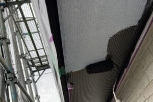 千葉県習志野市　T様邸　屋根塗装・外壁塗装　出窓屋根の裏側(軒天)塗装をご紹介します! (2)