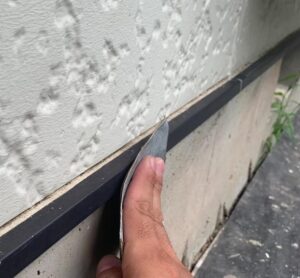 千葉県四街道市　S様邸　外壁塗装　土台水切りの塗装 (4)