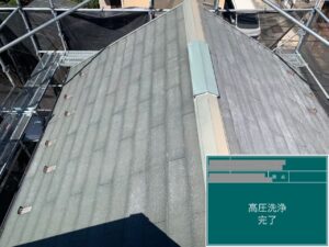 千葉県千葉市稲毛区　K様邸　屋根塗装・高圧洗浄を行いました！（1）