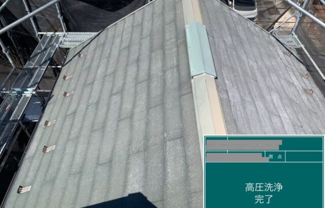 千葉県千葉市稲毛区　K様邸　屋根塗装・高圧洗浄を行いました！