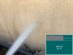 千葉県四街道市　O様邸　外壁塗装、高圧洗浄（2）