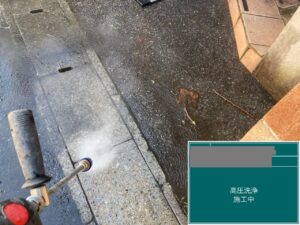 千葉県四街道市　O様邸　外壁塗装、高圧洗浄（3）