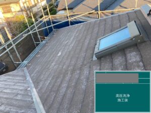 千葉県四街道市　O様邸　屋根塗装、高圧洗浄（施工後）（2）