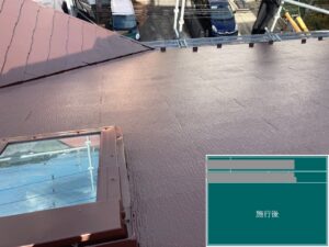千葉県四街道市　O様邸　屋根の塗装工事（2）2