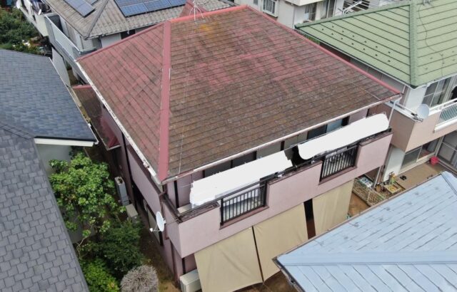 千葉県八千代市　U様邸　外壁塗装、屋根塗装、軒樋交換