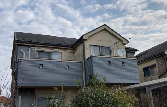 千葉県習志野市　E様邸　外壁塗装・屋根塗装・ベランダ防水工事