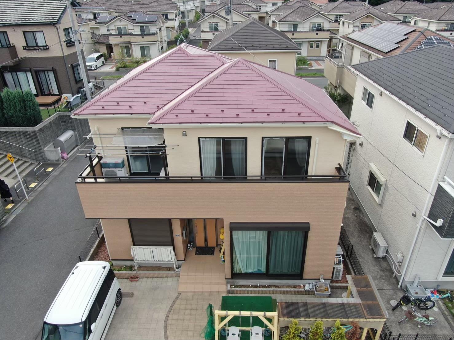 千葉県四街道市　K様邸　外壁塗装・屋根塗装・付帯部塗装