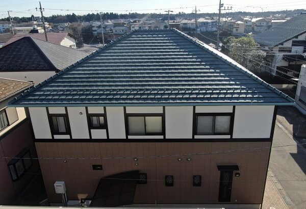千葉県八千代市・K様　屋根塗装・外壁塗装・付帯部塗装　WBアートSi