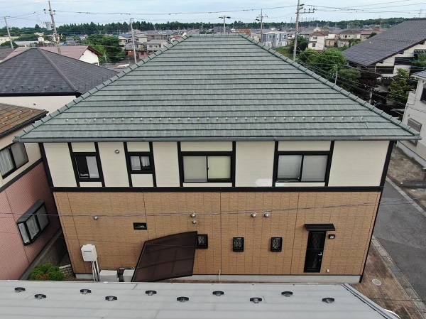 千葉県八千代市・K様　屋根塗装・外壁塗装・付帯部塗装　WBアートSi