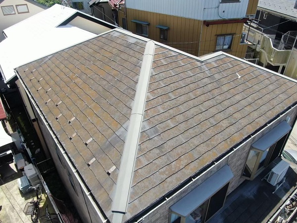 千葉県八千代市・S様　外壁塗装・屋根塗装　汚れの付着は塗装時期のサイン！ (1)