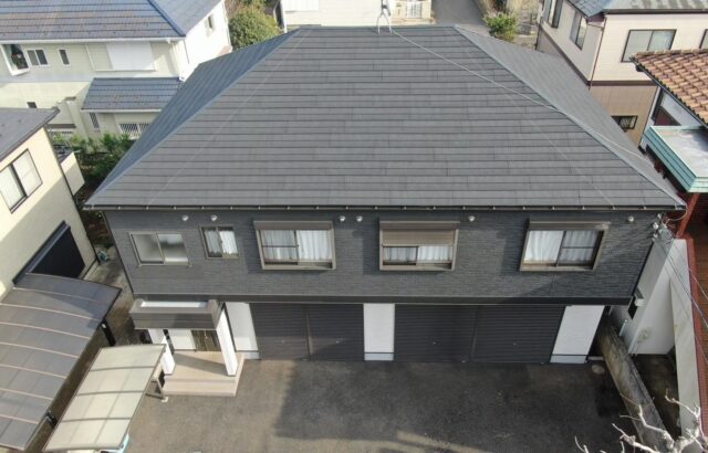 千葉県四街道市　H様邸　外壁塗装・屋根塗装　幕板剥離の補修