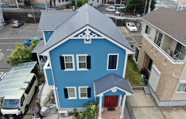 千葉県八千代市　H様邸　外壁塗装・屋根塗装・付帯部塗装　色を変えて外観が一新しました！