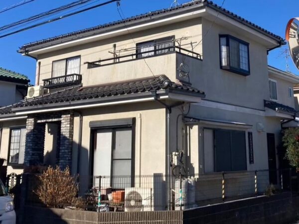 千葉県八千代市　S様邸　外壁塗装・屋根塗装・付帯部塗装　ツートンカラーをおこないました！