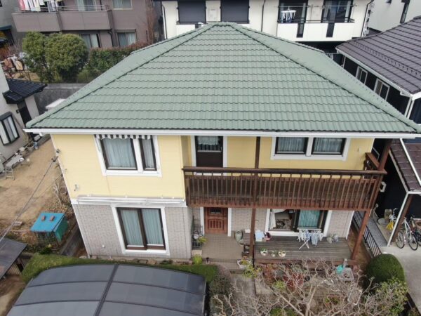 千葉県千葉市緑区　O様邸　外壁塗装・屋根塗装・付帯部塗装・玄関ドア塗装