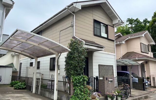 千葉県四街道市　O様邸　外壁塗装・屋根塗装　ツートンカラーでおしゃれな外壁に