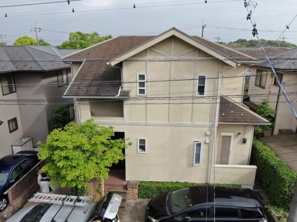 千葉県四街道市　I様邸　外壁塗装・屋根塗装　アクセントカラーが際立つ外壁になりました！