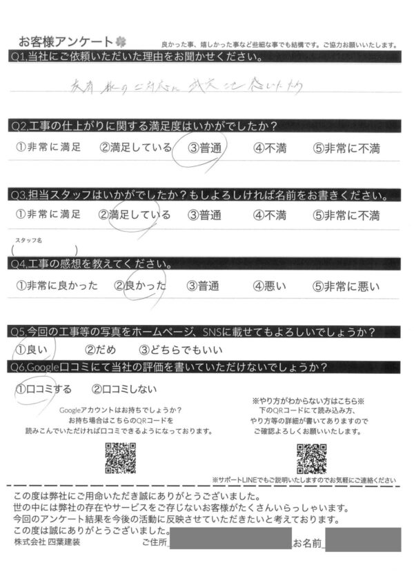 千葉県千葉市稲毛区　I様邸　外壁塗装・屋根塗装　誠実さを感じました！