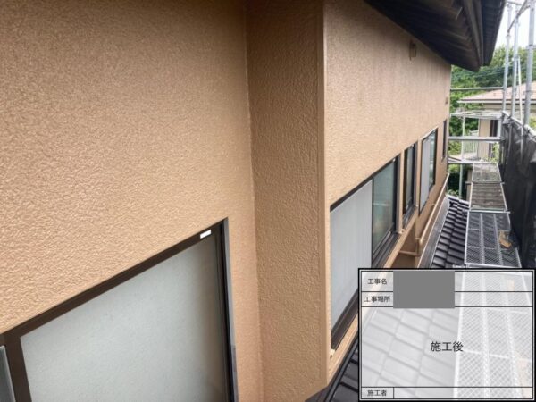 千葉県四街道市　N様邸　外壁塗装工事・付帯部塗装　想像よりも仕上がりが良かったです！