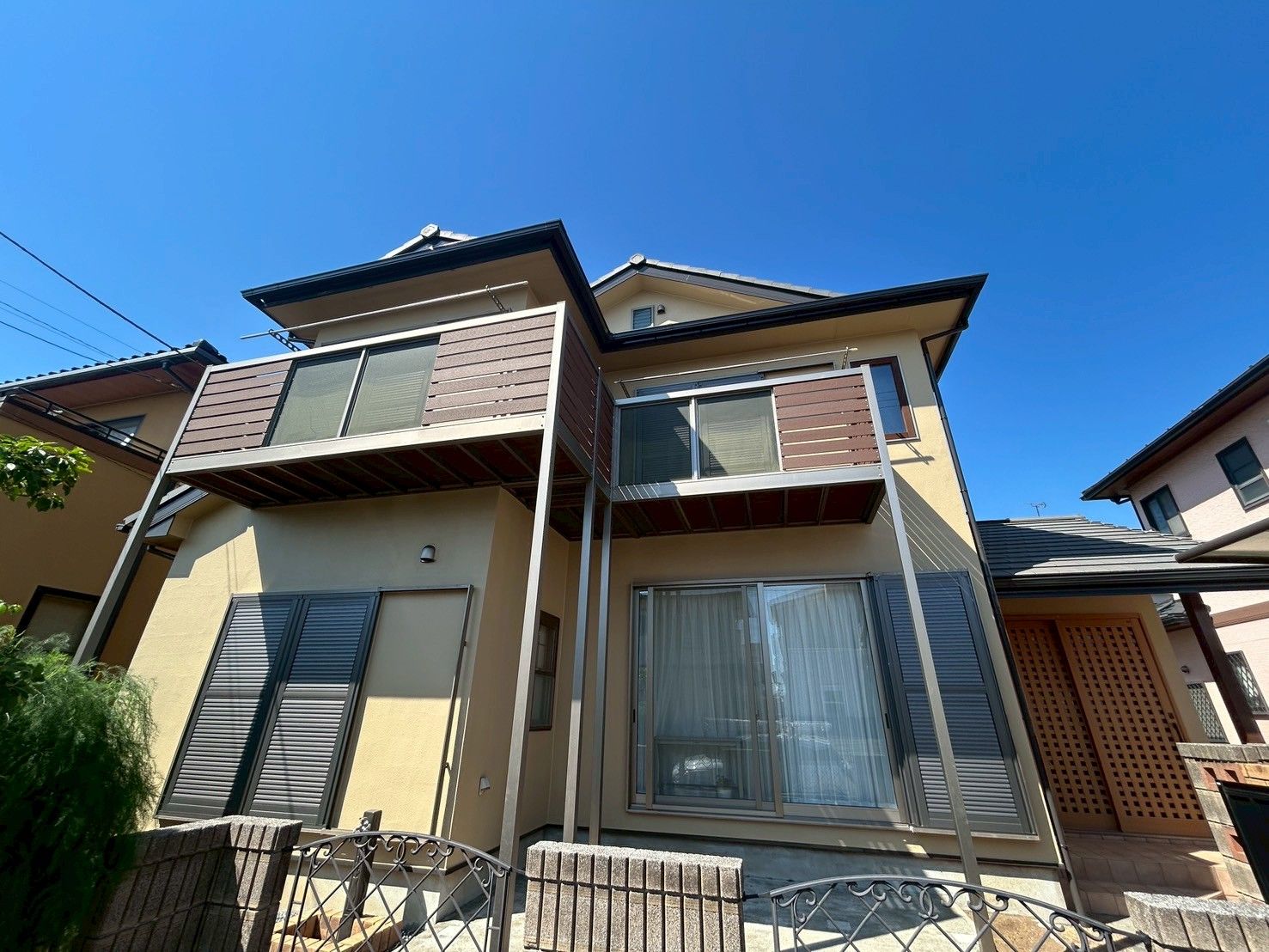 四街道市　外壁塗装　外壁の劣化が気になりお問い合わせいただきました。