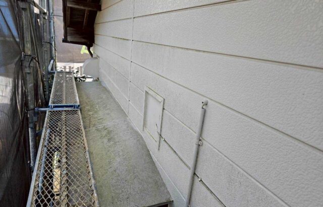 千葉県千葉市緑区　Ｓ様邸　外壁塗装工事　安全に作業するために足場を組み立てました！