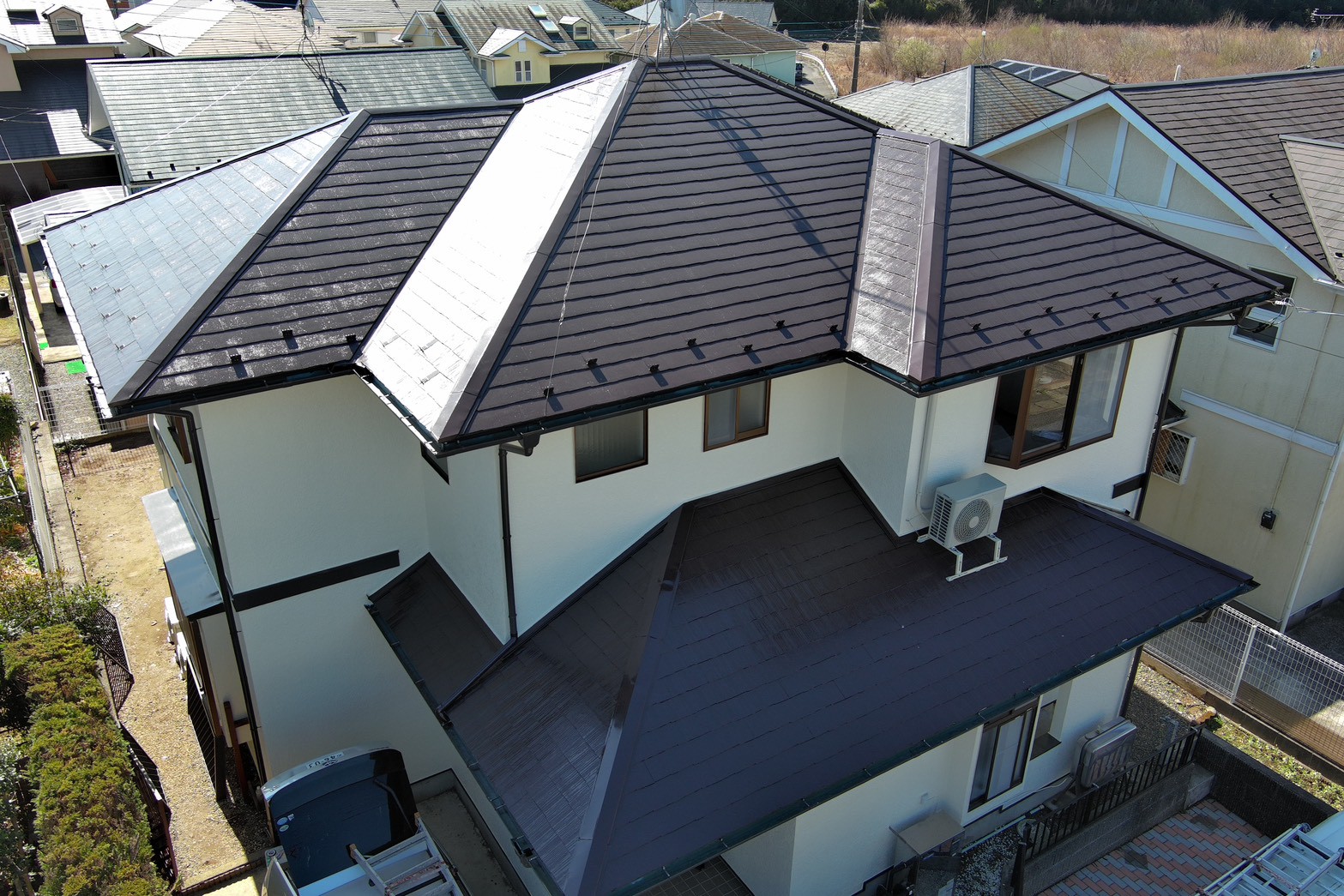 匝瑳市 不動産会社様から屋根・外壁塗装のご依頼をいただきました。