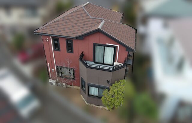 千葉市 外壁塗装 前回の塗装から10年以上経過しているのでご依頼いただきました