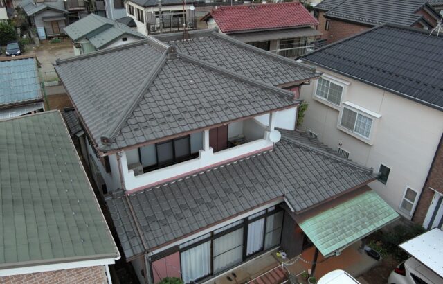 千葉県四街道市 K様邸 外壁塗装工事 下地処理~塗装をして施工完了しました!