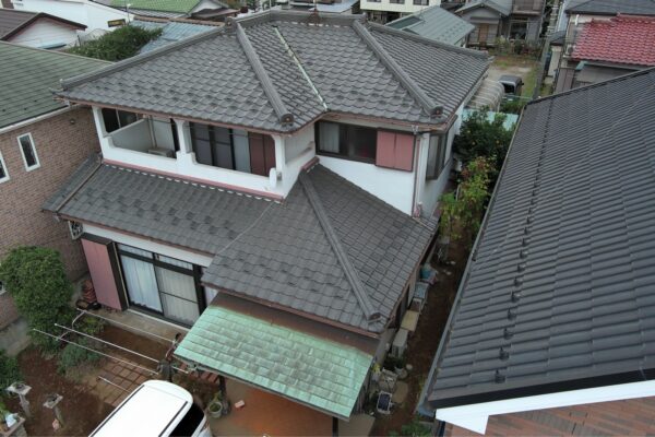 千葉県四街道市 K様邸 外壁塗装工事 下地処理~塗装をして施工完了しました!
