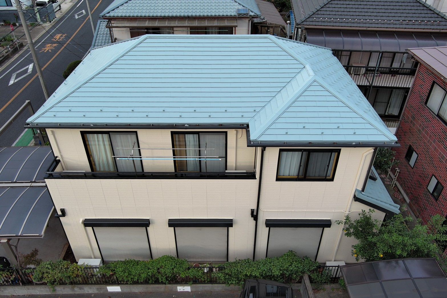 成田市 ホームページを見て外壁屋根塗装のご依頼をいただきました