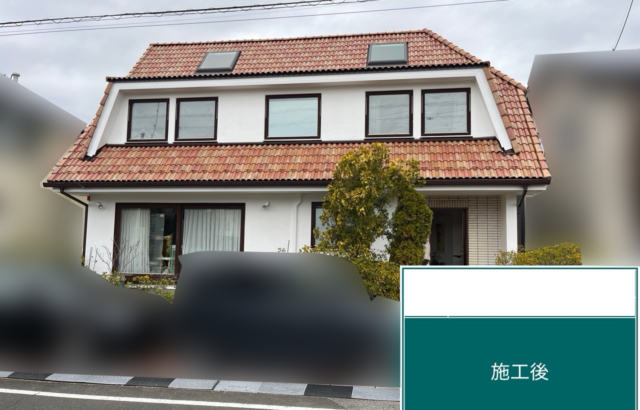 四街道市のお客様からのご依頼で、できるだけ長持ちする塗料で塗り替えたいとご相談をいただきました。