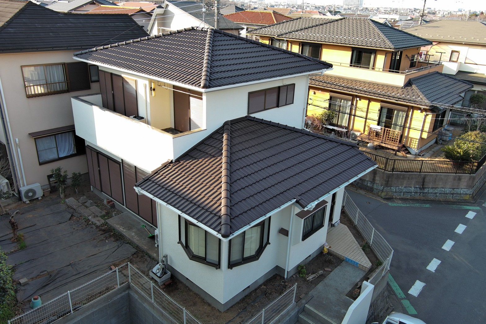千葉市|瓦屋根の補修・外壁塗装・ベランダ防水