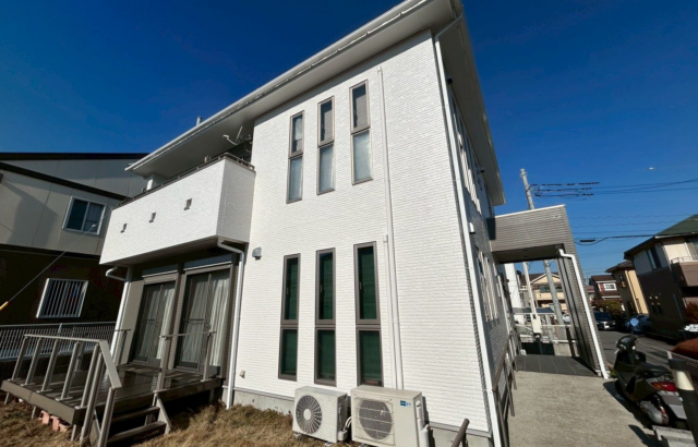 四街道市 新築時の美観を大切にした外壁塗装・ベランダ防水工事