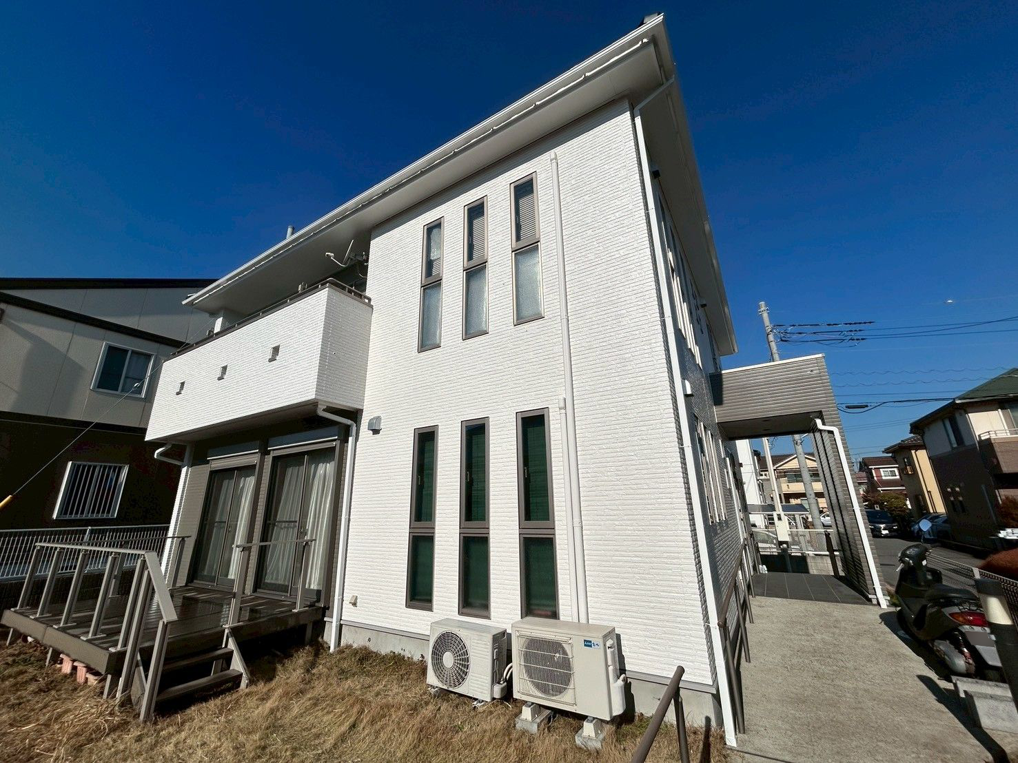 四街道市 新築時の美観を大切にした外壁塗装・ベランダ防水工事