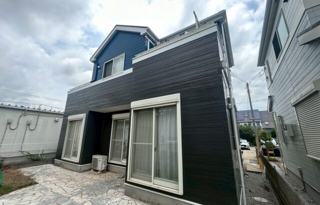 四街道市|築15年|家族みんなで選んだシックな外観へ